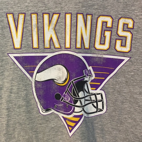 Minnesota Vikings NFL Team Apparel Tee NWT - Picture 4 of 16
